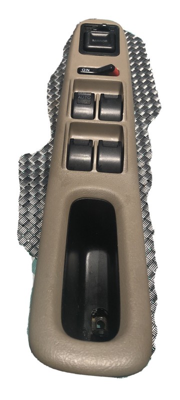 1998-2002 HONDA ACCORD MASTER WINDOW/MIRROR SWITCH WITH GRAY BEZEL...