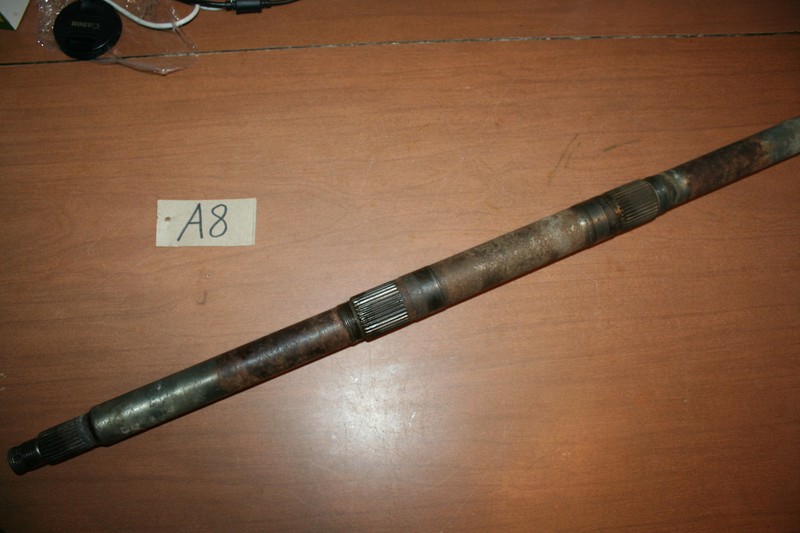 1981 Yamaha YT 125 Trimoto Rear Axle Shaft OEM 81 A
