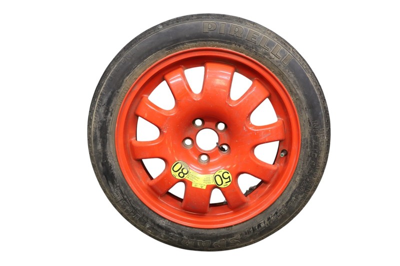04-21 Jaguar X250 XJR XK XF Emergency Spare Tire Wheel Donut Rim 135 80 18" Oem