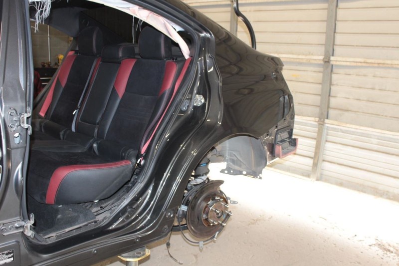 15-21 Subaru WRX STI 2.5L Gray Driver Left Rear Quarter Panel