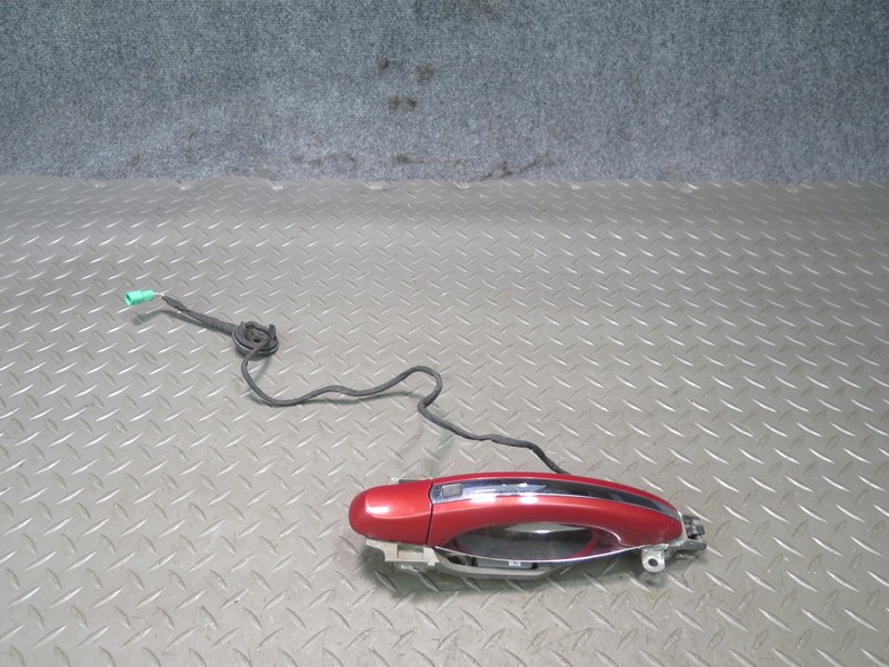 2006-2012 BENTLEY FLYING SPUR REAR LEFT DRIVER SIDE EXTERIOR DOOR HANDLE RED