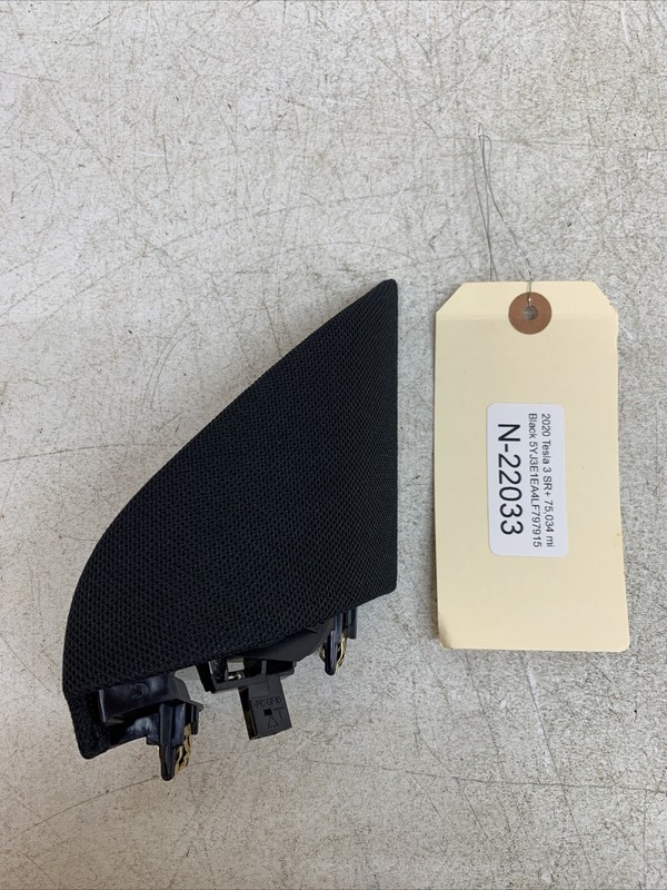 ⚡️2020 Tesla Model 3 RH Passenger Door Tweeter Speaker OEM 1095686-00F 22033 B9