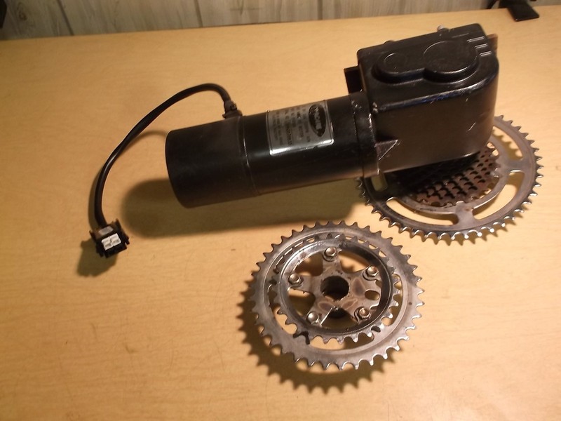 Invacare 1107665RT DC 12V 3.5A 120 RPM RH Motor *FREE SHIPPING*