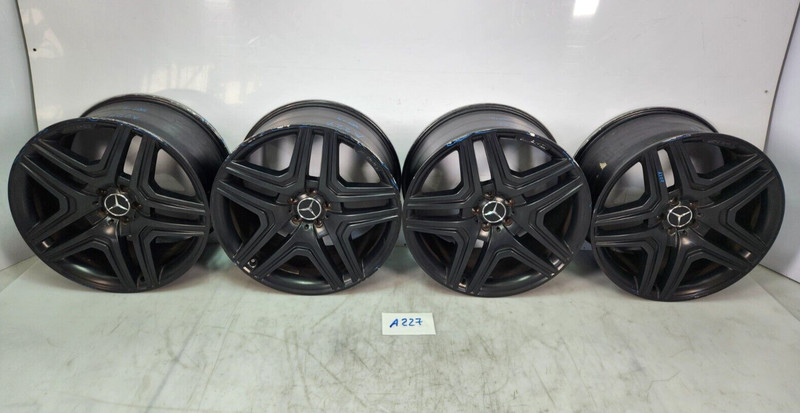 ✅ 13-16 OEM Mercedes X166 GL63 AMG Front Rear Alloy Wheel Rims 10Jx21 SET NOTE*