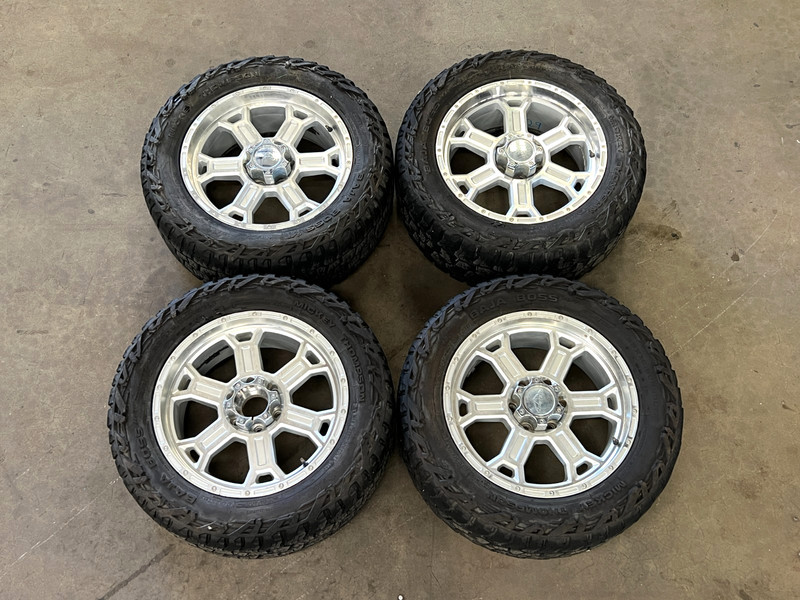⭐2016-2024 NISSAN TITAN WHEEL RIM TIRE SET OF FOUR 20X9 33/12.5/20 OEM LOT2629