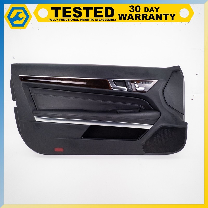 14-17 MERCEDES E350 E400 E550 COUPEFRONT LEFT INTERIOR DOOR PANEL TRIM OEM