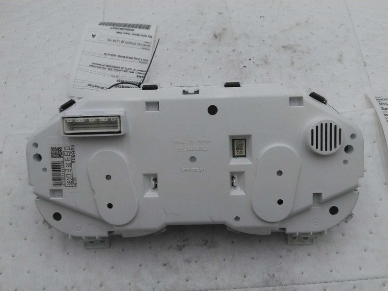 2015 Subaru Forester Speedometer Gauge OEM Green 35K Miles NJ25-23737-602769