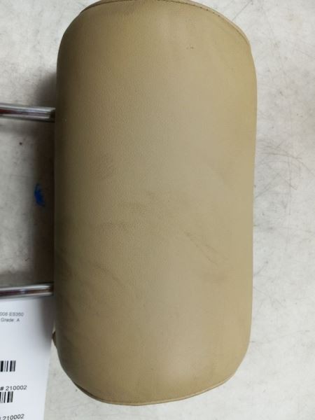 2008 LEXUS ES350 PASSENGER SIDE REAR BEIGE LEATHER HEADREST