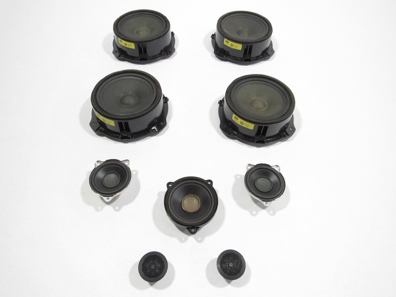 17-20 Jaguar F-Pace 2018 Front Rear Audio Sound Tweeter Speaker Set 9 PCS ;:Y