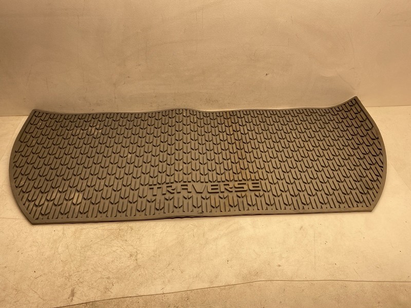 2009-2017 Chevrolet Traverse Rear Cargo All Weather Rubber Floor Mat Gray OEM