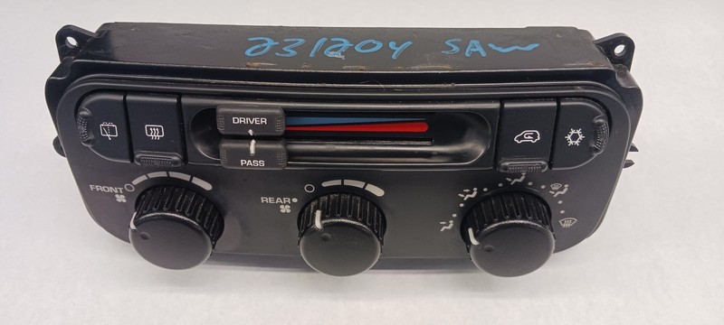 04-'07 DODGE CARAVAN manual temperature control 3 zone OEM 1 Year Wnty!