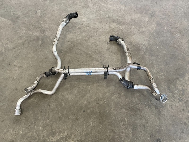 2012-2016 Porsche 991 911 Radiator Coolant Hose Duct Tube Pipe Set 3.8L 1569 OEM