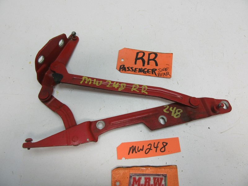 AUDI 100 S4 A6 S6 BACK REAR TRUNK HINGE LID DECK CAR RED PASSENGER RIGHT R RH RR