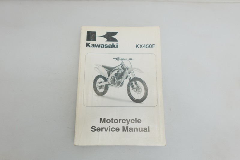 2009 Kawasaki KX450F (OEM) Motorcycle Service Manual 99924-14310-01