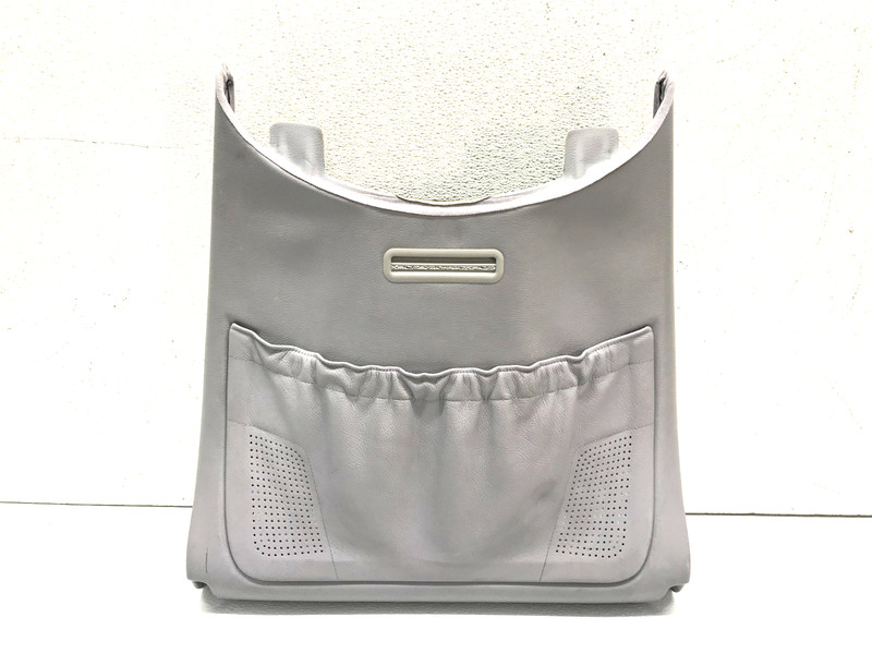 00-02 Mercedes W220 S430 S500 Front Left Seat Back Cover Gray OEM