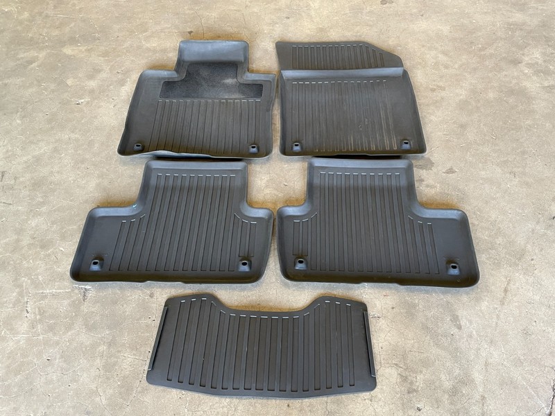 18 19 20 21 22 Volvo XC60 Front Rear Left Right Rubber Floor Mat Set 1603 OEM