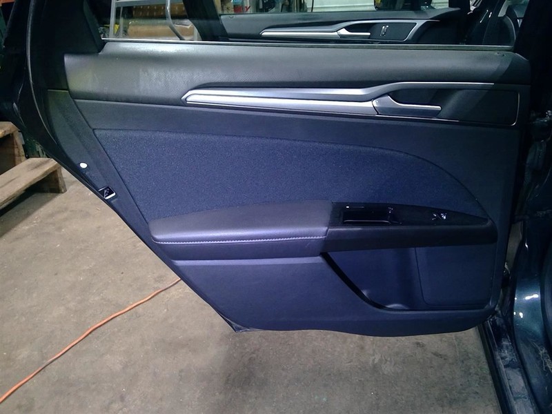 FUSION 2016 Driver Left Rear Door Trim Panel Rear 1770188