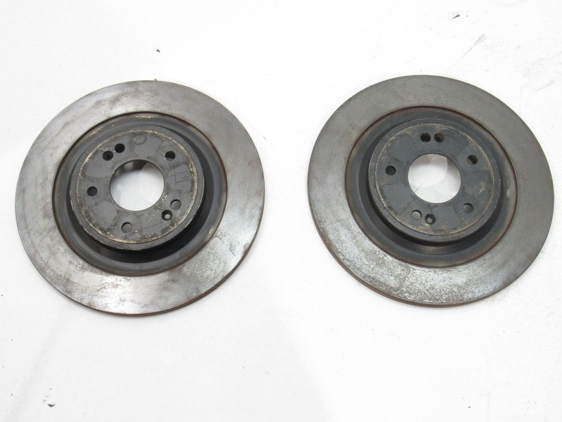 Hyundai Ioniq 5 2023 Rear Left Right Brake Rotor Disc Set 2 PCS 21-25 ;@2