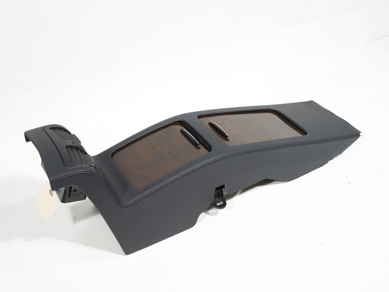 2012-2018 Mercedes CLS550 W218 Rear Center Console Assembly Black W/ Wood Trim