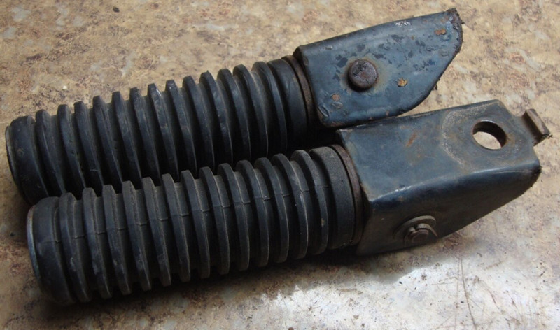1978 Honda Hondamatic CB400A CB400 CB 400 Rear Back Passenger Foot Peg Pedal