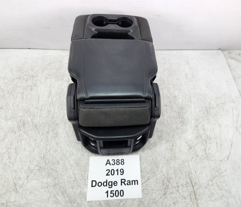 ✅ 19-24 OEM RAM 1500 Tradesman Jump Seat Center Console Frame Arm Rest Black