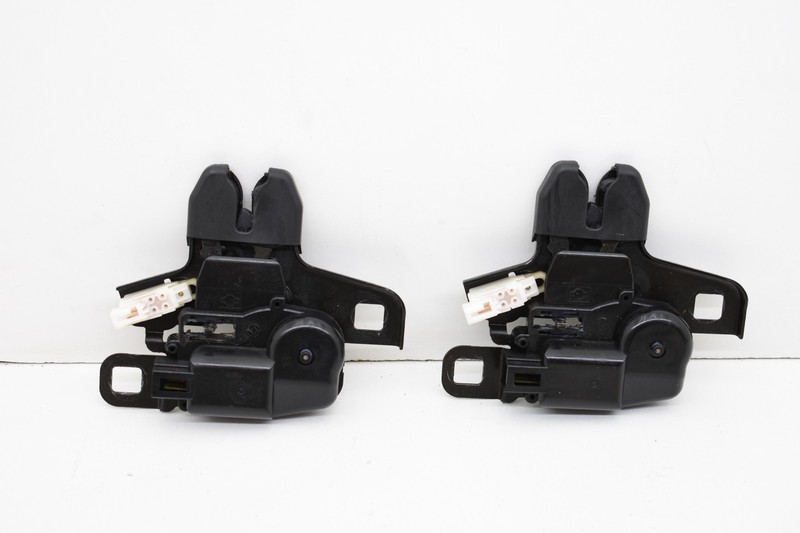 03-08 NISSAN 350Z CONVERTIBLE REAR TOP COVER LOCK LATCH OEM SET KW14
