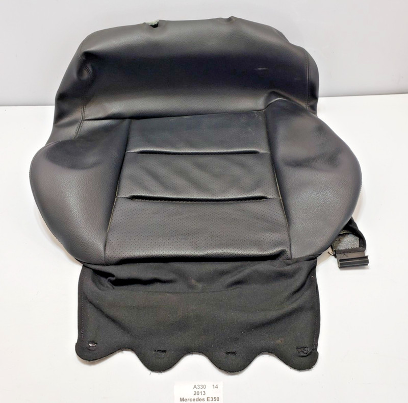 ✅ 10-13 OEM Mercedes W212 E350 Front Left Driver Seat Cushion Top Upper Black