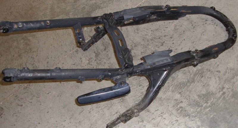 2006 Honda ST1300PA ST1300 ST 1300 PA P Rear Frame Chassis Straight Sub Back