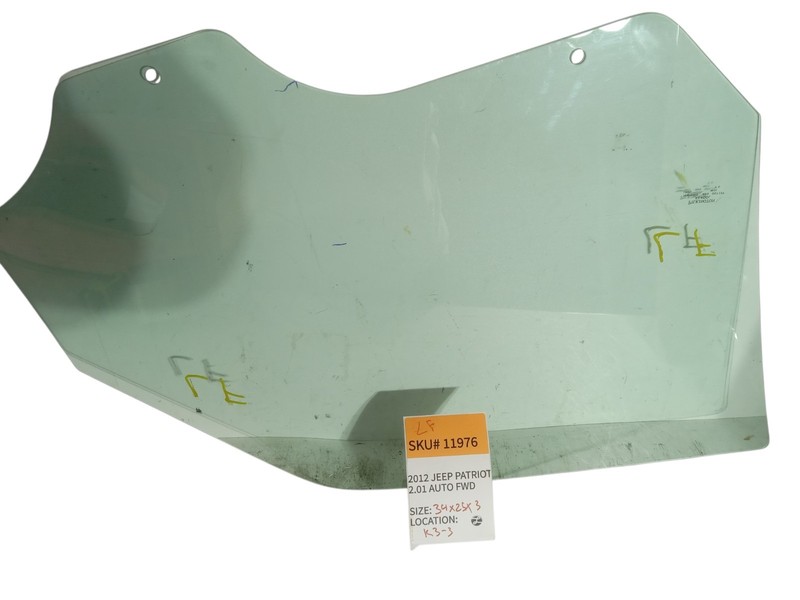 2012-2015 Jeep Patriot Left Front Door Window Glass W Factory Tint OEM 11976