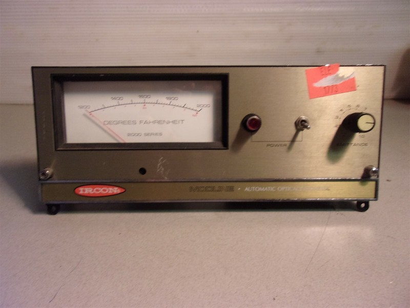 Ircon Modline Automatic Optical Pyrometer, missing knobs *FREE SHIPPING*