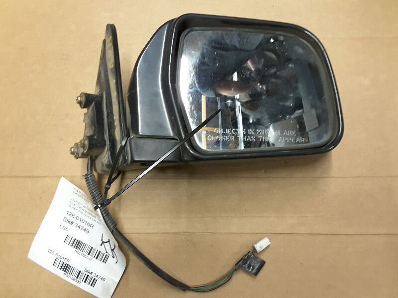90 91 TOYOTA 4 RUNNER R. SIDE VIEW MIRROR POWER W/O VENT WINDOW 108533