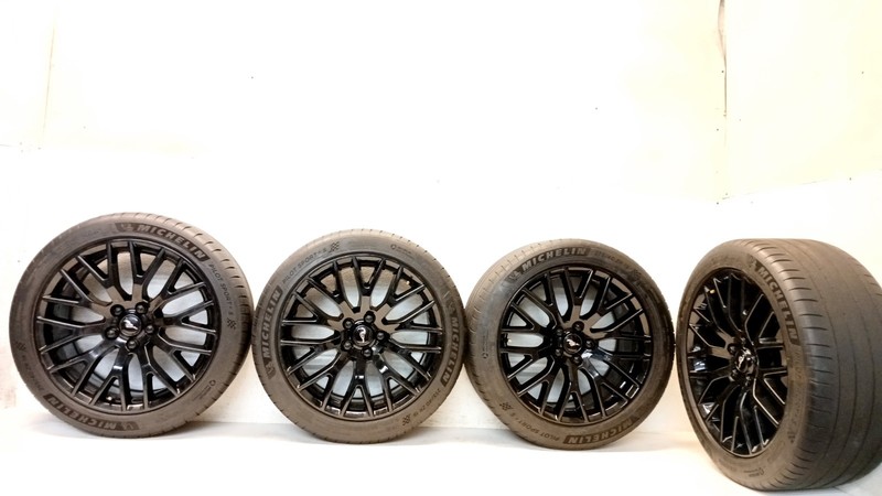 Staggered 19" Ford Mustang GT Performance Track Pack OEM wheels rims 2015 - 2023