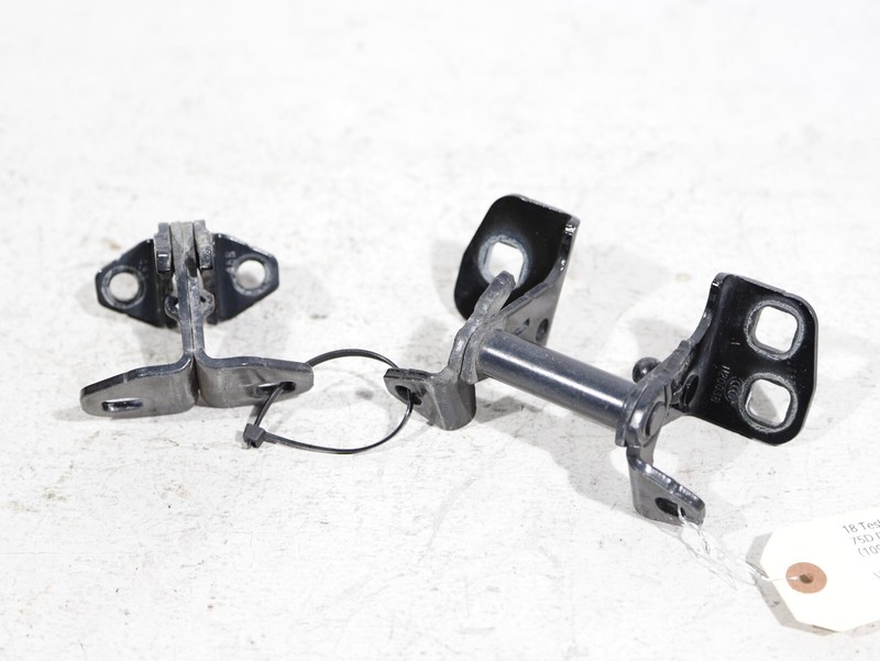 OEM 16-20 Tesla Model X Front Left Driver Door Hinge Upper Lower SET