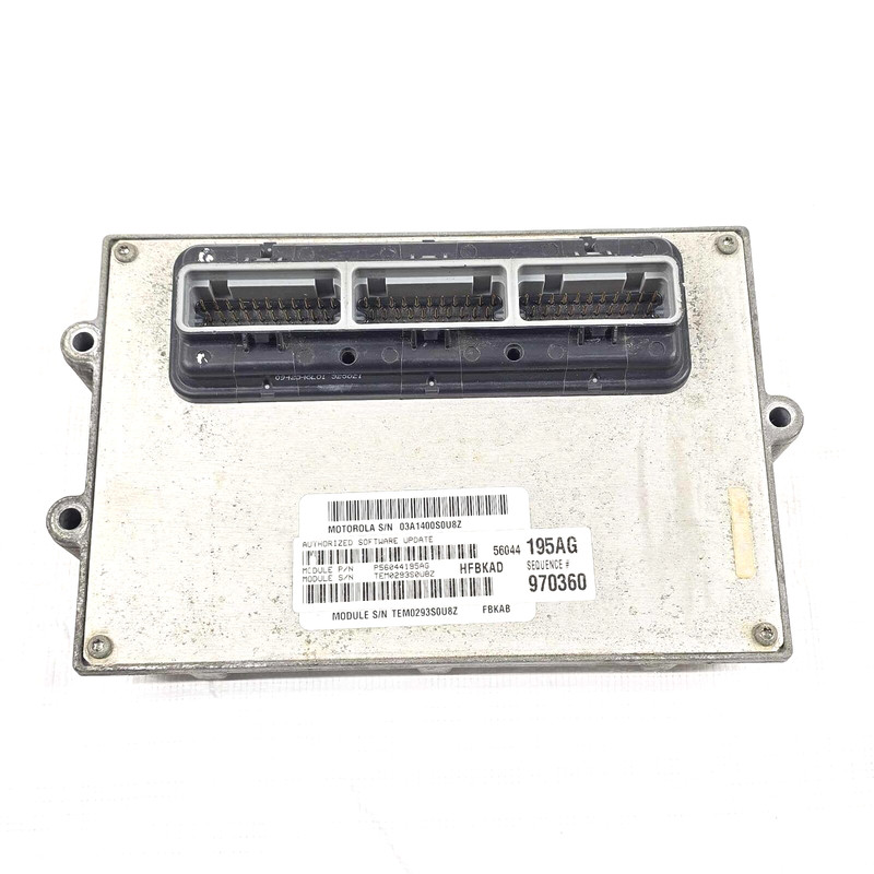 2003 Liberty 3.7L Engine Electronic Control Module P/N 56044195AG
