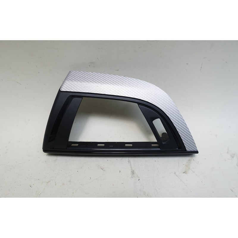 14-17 BMW F22 F23 2-Series Left Dashboard Air Vent Trim Cover Hex Aluminum OEM