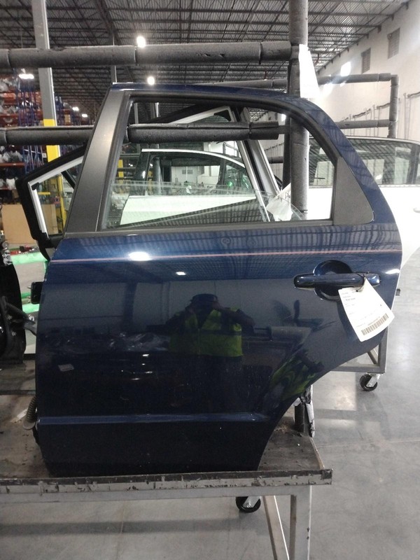 2008 Suzuki SX4 Left Rear Door Blue 153817 101K Miles OEM Used Part