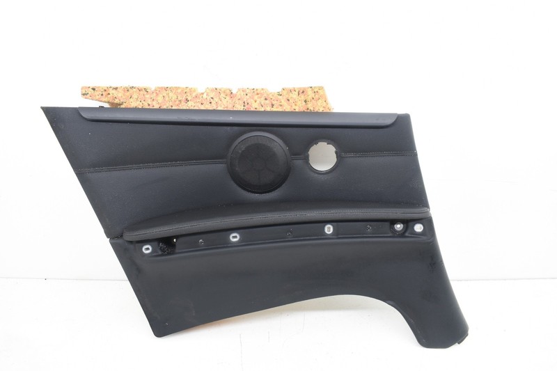 2008 BMW E93 CONVERTIBLE REAR LEFT QUARTER PANEL TRIM PANEL OEM BLACK KW81