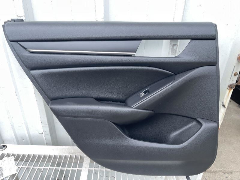 2018-2022 HONDA ACCORD LEFT REAR DOOR TRIM PANEL BLACK TC:-A-A 57K -LX-