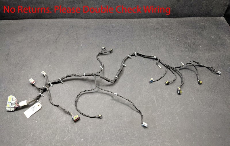 Chassis Wiring Harness 13491413 2016 Chevrolet Suburban Check description