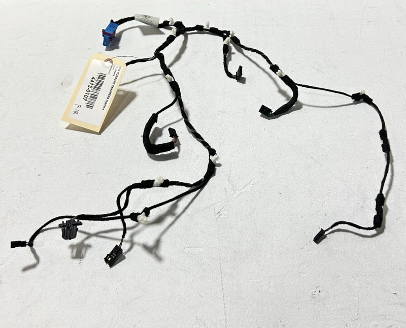 14 PORSCHE PANAMERA S HYBRID Front Right Passenger Door Wire Wiring Harness OEM