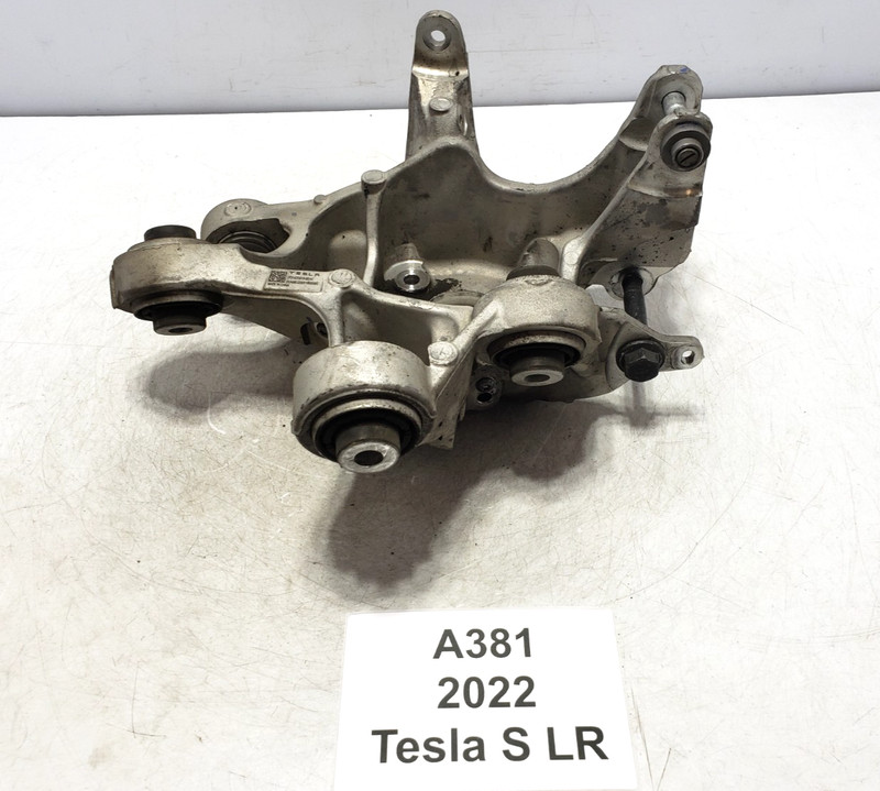✅ 21-23 OEM Tesla Model S Rear Left Driver Side Spindle Knuckle Hub 48k