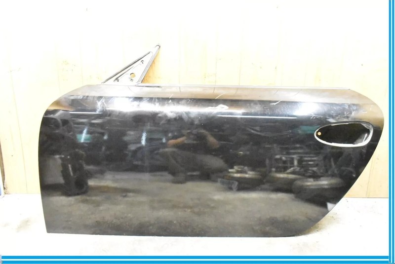 05-12 Porsche Boxster 987 Front Left Driver Side Exterior Door Shell Black OEM