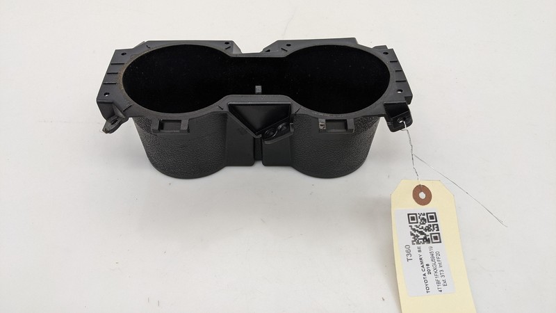 Center Console Cup Holder Black 2016 Toyota Camry SE 55625-06110 2015 2017
