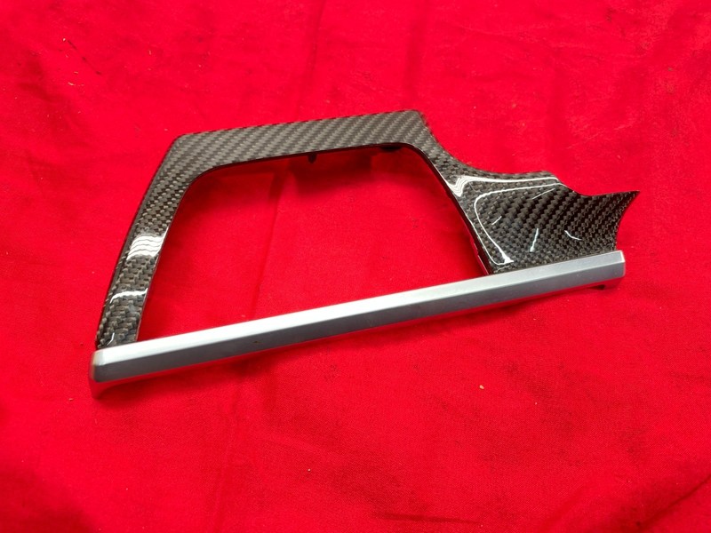 BMW F12 F13 640 650 M6 Front Left Dashboard Air Vent Carbon Fiber Trim Panel OEM