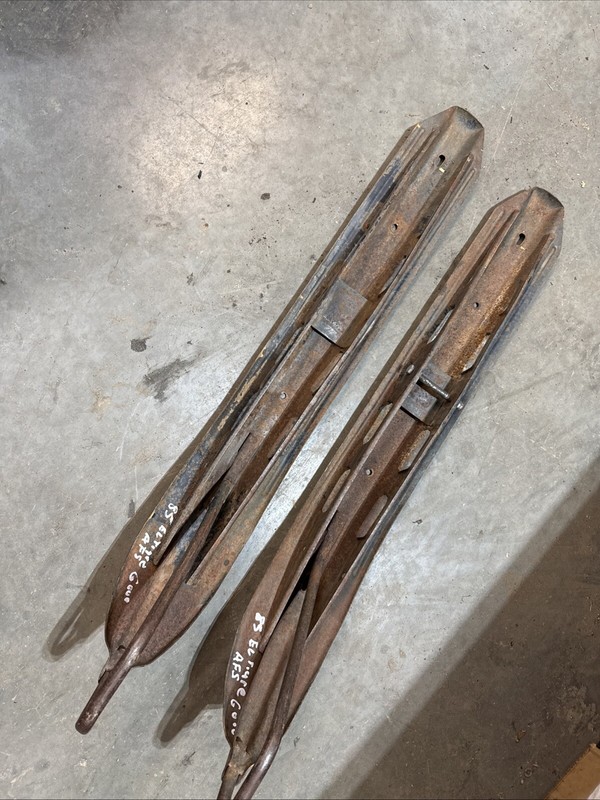 1985 Arctic Cat El Tigre 6000 AFS Vintage Snowmobile METL SKIS