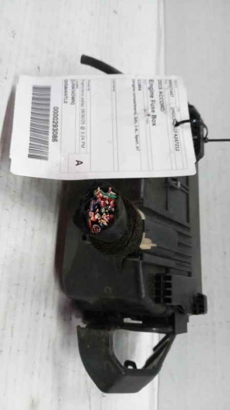 2015 Honda Accord Fuse Box OEM 644076 White 2.4L 129K Miles - Warranty Included