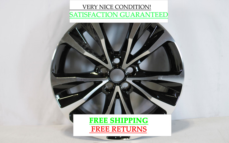 2017-2019 Toyota Corolla 17x7 Replacement Rim Wheel Reconditioned