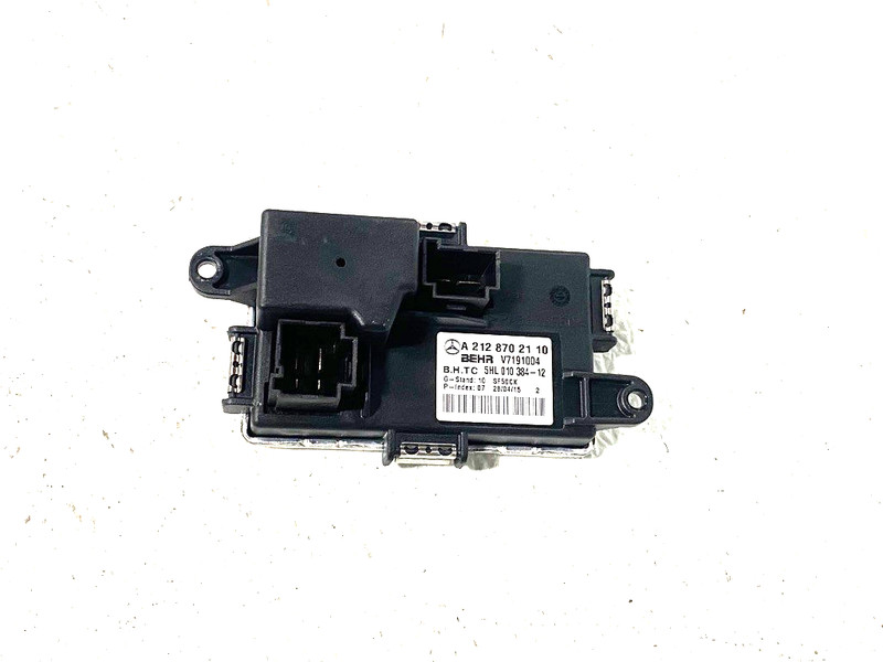 14-16 MERCEDES E250 E350 BLOWER MOTOR REGULATOR RESISTOR MODULE OEM #A0.33