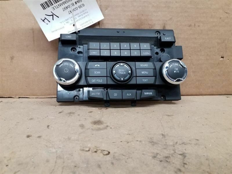 Audio Equipment Radio Control Panel Fits 10-12 FUSION 237228