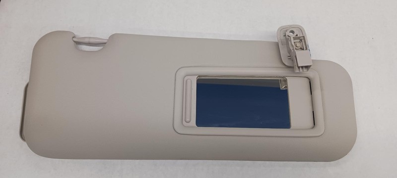 14-'18 MAZDA 3 right passenger Sun visor w/illumination gray OEM